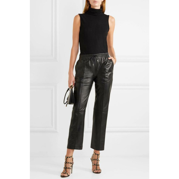 Valentino Rockstud 105 Black Patent Stud Caged Ankle Strap Sandal Heel Pump 40 - Picture 3 of 11